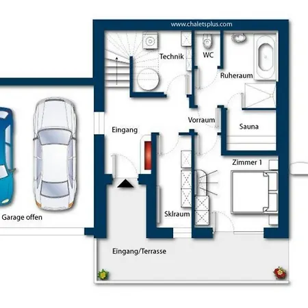 펜션 Nationalpark Kreuzkogel
